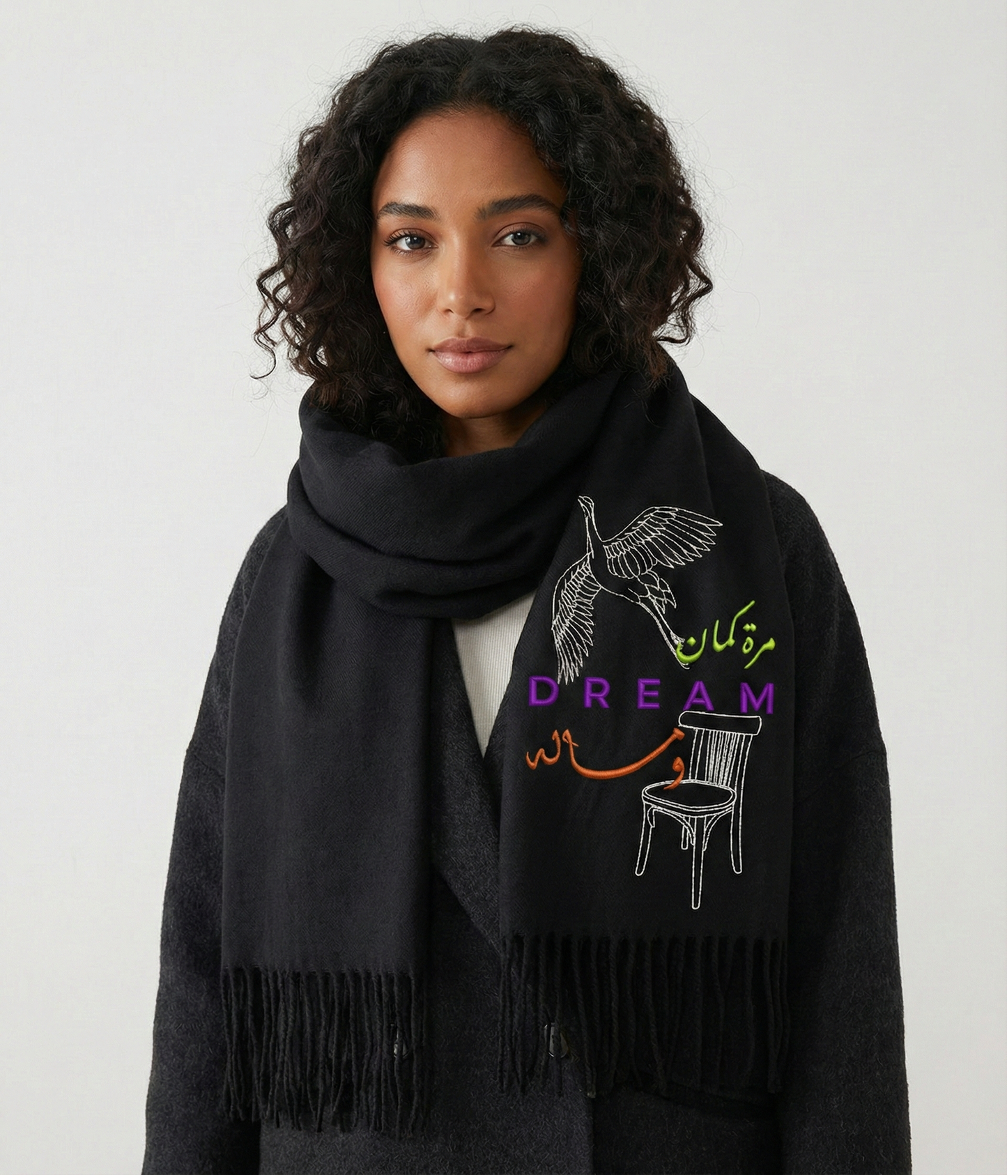 Unisex dreamy scarf